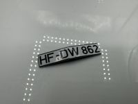 Opel Commodore GS/E Nummernschild