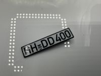 Mercedes W123 AMG Nummernschild