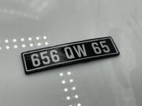 1991 Renault Clio 16S Nummernschild