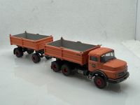 Mercedes Rundhauber Baustellen Kipper + Anhnger