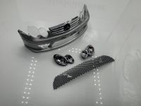 Mercedes CLK DTM AMG Stostange Vorne + Scheinwerfer + Grill