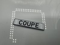 Audi Coup GT Nummernschild