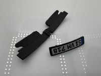 Porsche Boxster Innenspiegel + Nummernschild