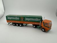 Scania 142 Planensattelzug im Jgermeister Kruterlikr