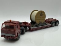 Magirus-Deutz Tiefladesattelzug + Kabeltrommel