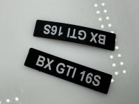 Citr�en BX GTI 16 S Nummernschilder