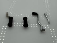 Kreidler Florett Fu�rasten + Handbremse + Schalthebel