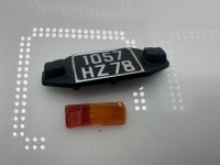 Renault 12 Gordini Nummernschild + R�cklicht