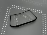 Chevrolet Corvette Grand Sport Windschutzscheibe + Scheibenwischer