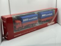 Mercedes-Benz NG Pritschen-H�ngerzug f�r die Spedition Heinrich Boes.