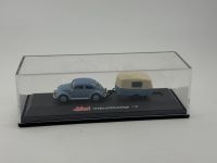 VW K�fer mit Wohnwagen