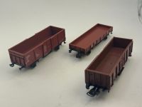2 x M�rklin 1 x Lima Niederbordwand G�terwagen