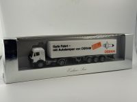 Mercedes Koffersattelzug mit OSRAM