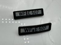 BMW 507 Nummernschilder