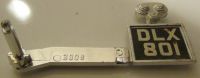 Jaguar SS-100 Nummernschild