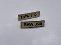 BMW 850i Nummrnschilder