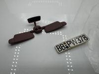 Porsche 959 Nummernschild + Innenspiegel