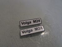 Wolga M24 Nummernschilder