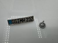 Opel Speedster Nummernschild + Tankdeckel