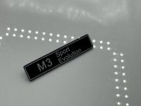 BMW E30 M3 Sport Evolution Nummernschild