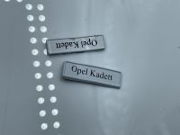 Opel Kadett C Nummernschilder