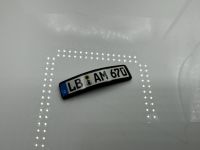 Mercedes SL Black Series Nummernschild