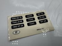 Citroen HY Decals