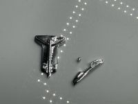 BMW 507 Cabrio Antenne + Chromleiste + Kennzeichenleuchte