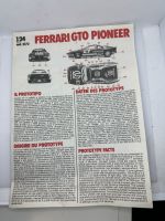 Ferrari GTO Pioneer Beipackzettel