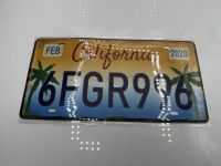 US Nummernschild California