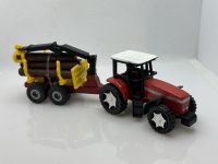 Massey Ferguson 9240 + Baumstamm Trailer