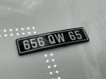 1991 Renault Clio 16S Nummernschild