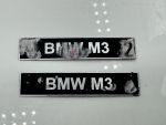 BMW E36 M3 Coup Nummernschilder B-Ware