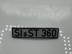 Opel Kadett C Winterfest Nummernschild