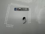 Opel Mokka-e Antenne + Nummernschild