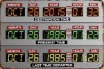 Zurck in die Zukunft DeLorean Time Machine Dashboard