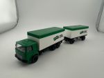 MAN F80 / 22.320 Koffer-Lastzug Spedition Haniel