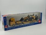 MAN Tieflader Liebherr + Radlader