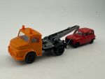 Mercedes-Benz L 1413 Rundhauber Abschleppwagen + Renault R4