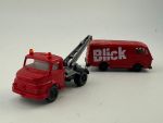 Mercedes-Benz L 1413 Rundhauber Abschleppwagen + VW LT