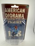 American Diorama Beifahrerin Frau