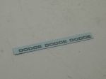 1979 Dodge Ramcharger Decals Dodge