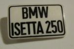 BMW Isetta Nummernschild