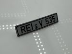 VW 1600 Nummernschild