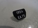 Renault 4CV Nummernschild
