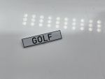 VW Golf 2 GTI Nummernschild