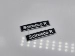 VW Scirocco R Nummernschilder
