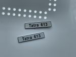 1979 Tatra 613 Nummernschilder